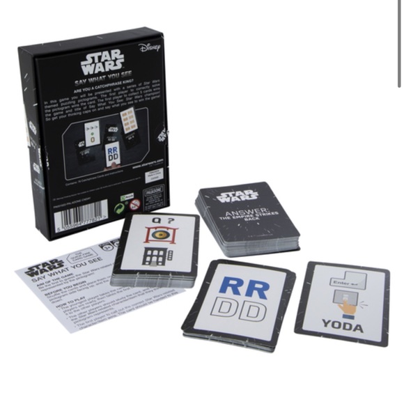Star Wars Say What You See Card Game - Picture 4 of 7